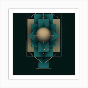 Time In Space Art Print