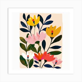 Flowers - Print Art Print