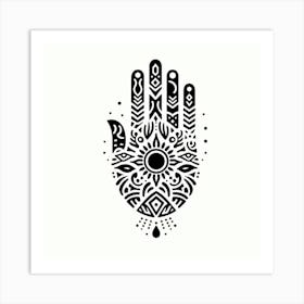 Hamsa Art Print