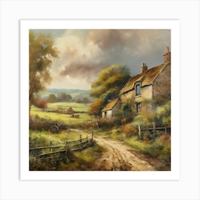 Country Road..10 Art Print