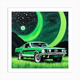 Mustang Art Print