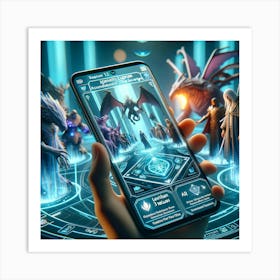 Ar Companion App Season 13 Ignis Luporum Art Print