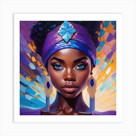 African Beauty 1 Art Print