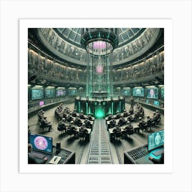 High Security Courts Treason Espionage Art Print