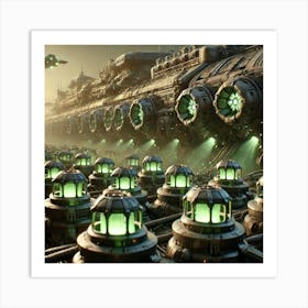 Venusian Toxis Dominator Chemical Weapons Arrays Converted (2) Art Print