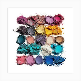 Eyeshadow Palette 1 Art Print