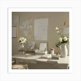 Home Office Art Print