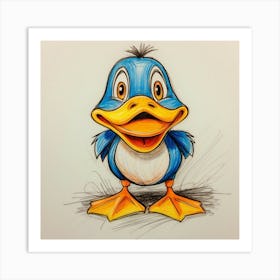 Ducky 47 Art Print