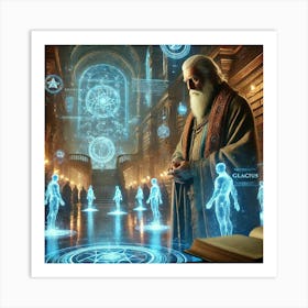 Elder Glacius Wisdom Of The Ages Art Print