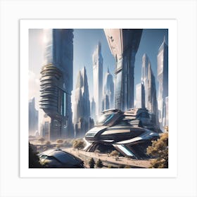 futuropolis 2 Art Print