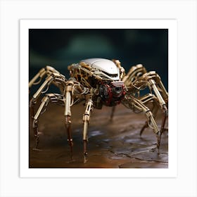 Mechanical Spider 1 Art Print