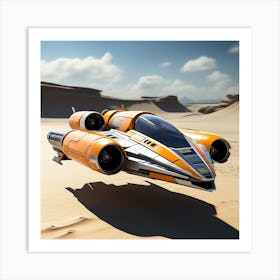 Star Wars Starfighter 2 Art Print