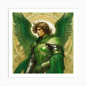 Archangel Raphael 1 Art Print