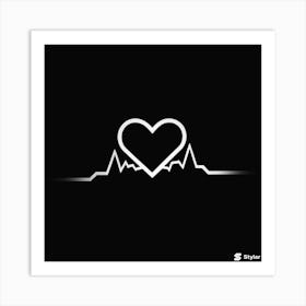 Heartbeat Art Print