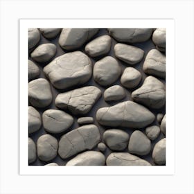 Rocks And Stones 1 Art Print