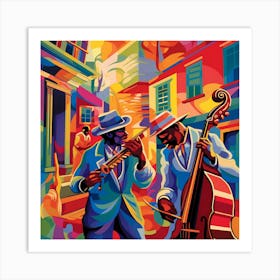 Jazz Musicians 3 Art Print