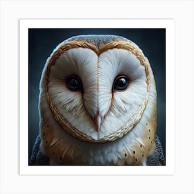 Barn Owl Art Print