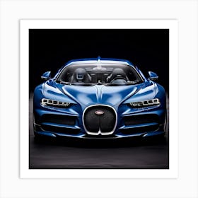 Bugatti Chiron 1 Art Print