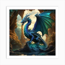 the dragon's lair Art Print