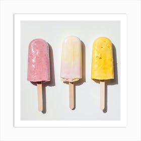 Popsicles 13 Art Print