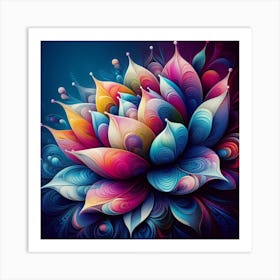 Lotus Flower 3 Art Print