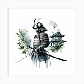 Samurai Culture 1 Art Print
