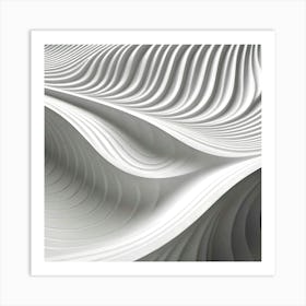 Abstract Wave Art Print