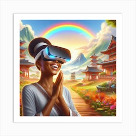 Vr Headset 3 Art Print