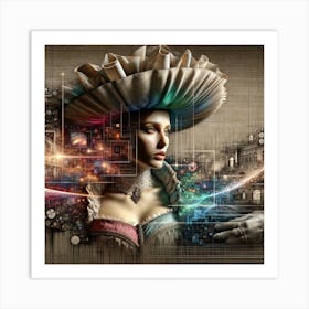 Digital Art Art Print