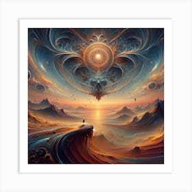 Dreamscape 19 Art Print