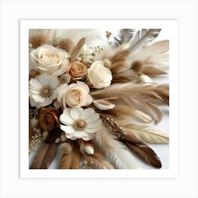 Boho Whispers of Elegance 41 Art Print