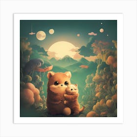 Kawaii Art Print