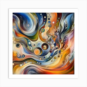 Abstract Painting 10 Art Print