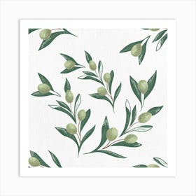 Olive love Art Print