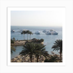 Egypt the sea Art Print