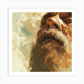 Old Man With Beard Art Print