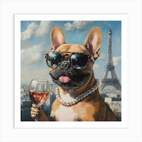 Whimsical Dogs 76 Art Print