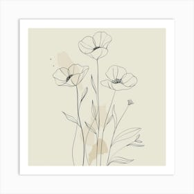 Poppies 78 Art Print