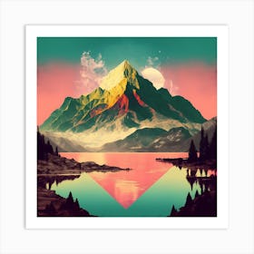 Mountain Landscape Art Print