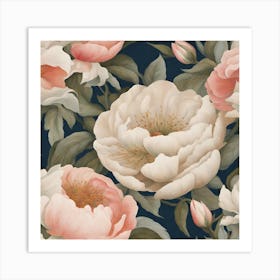 Peonies 2 Art Print