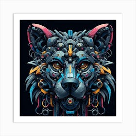 Animal Face Art Print