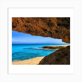 View From A Cave Art Print