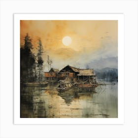 Oil painting 3 Art Print