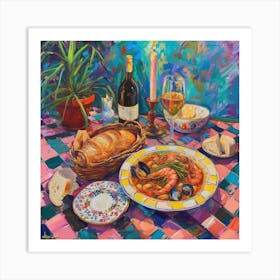 Trattoria Dell Alba Trattoria Italian Food Kitchen Art Print