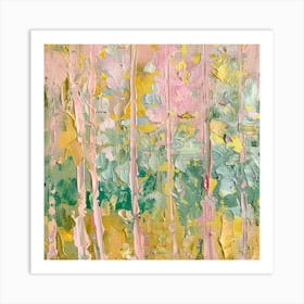 Aspen Trees Art Print