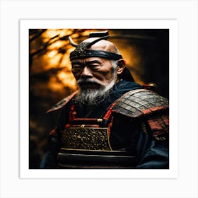 Samurai Warrior Art Print