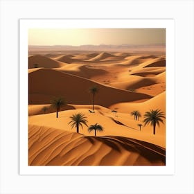 Sahara Desert 87 Art Print