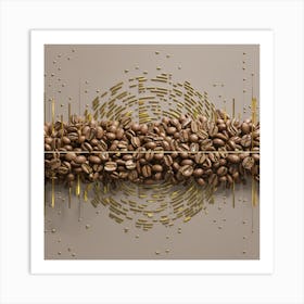 Coffee Beans 3 Art Print