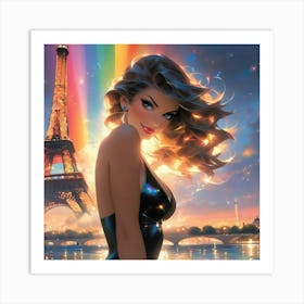 Paris dth Art Print