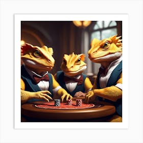 Guys Night Art Print